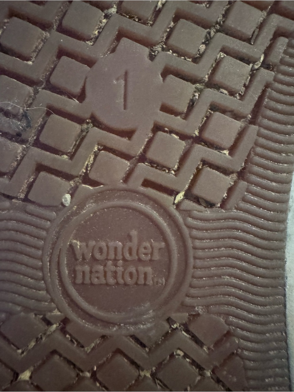 wonder nation Black and White High-Top Kids Sneakers - Picture 2 of 2